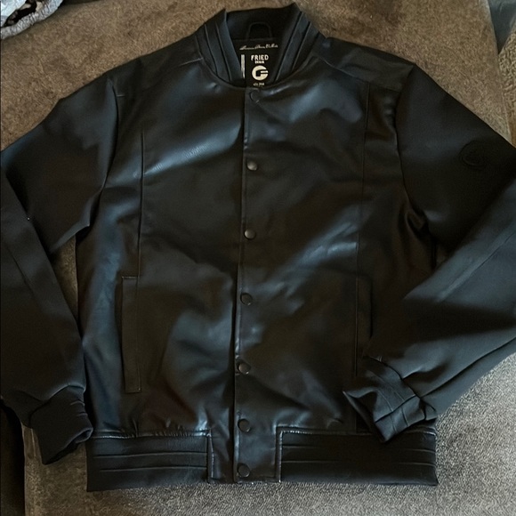 Fried denim Black Bomber Jacket - Picture 1 of 4